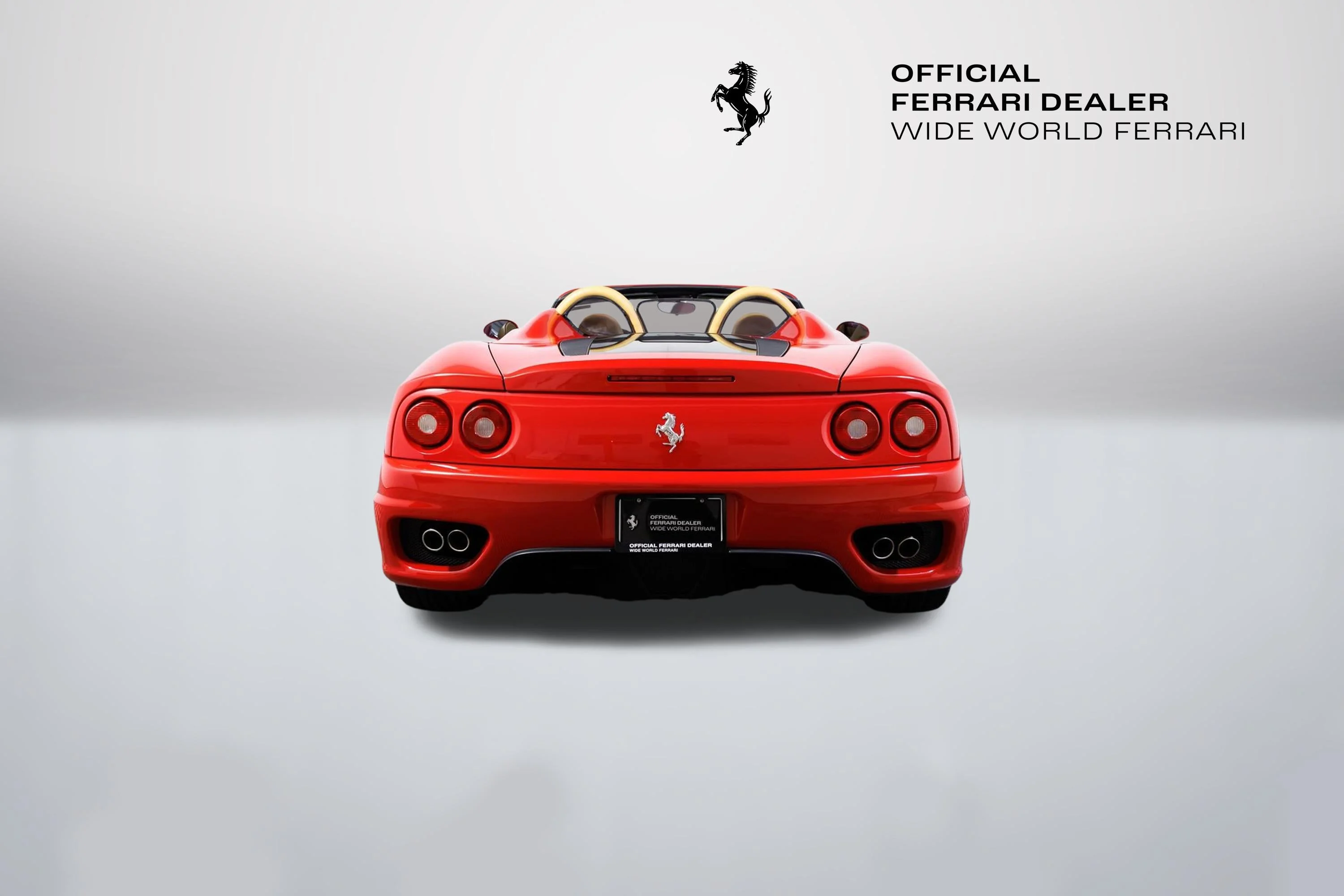 Used 2003 Rosso Corsa Ferrari Spider OEM Manual image 15