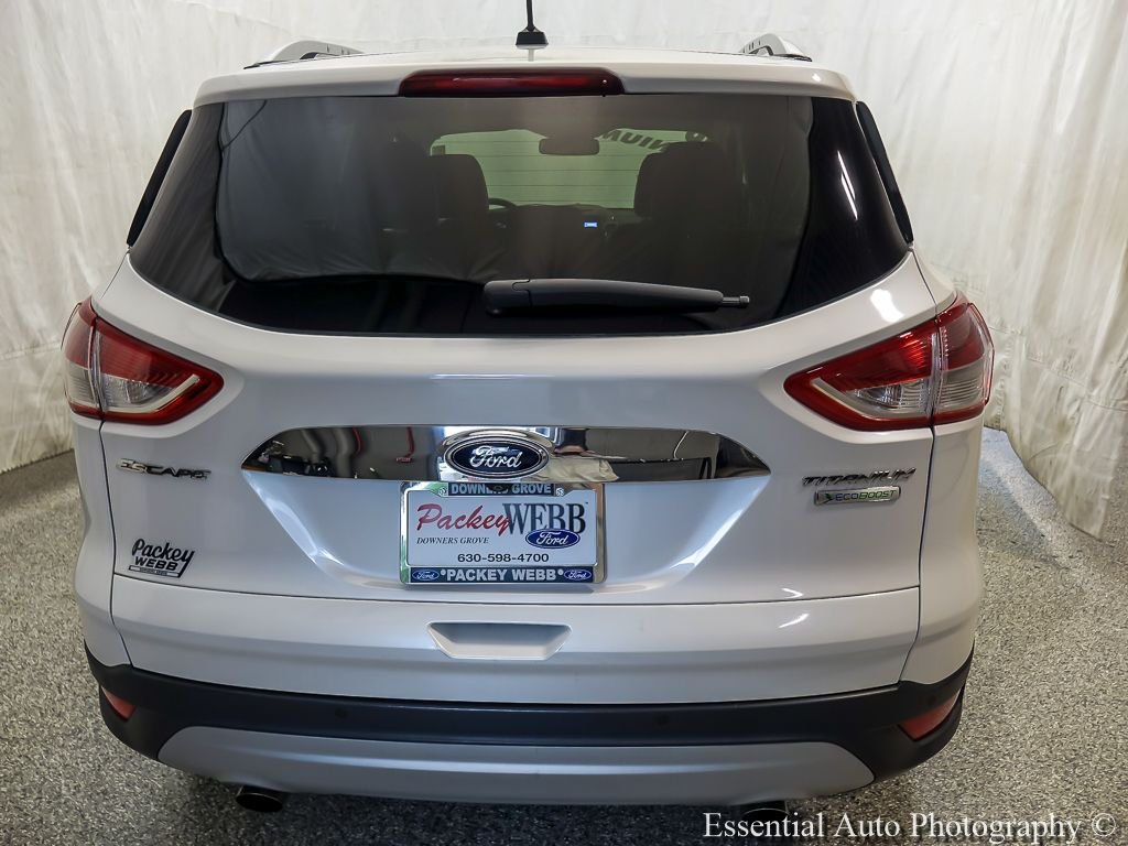 Used 2016 White Platinum Clearcoat Metallic Ford Titanium image 6