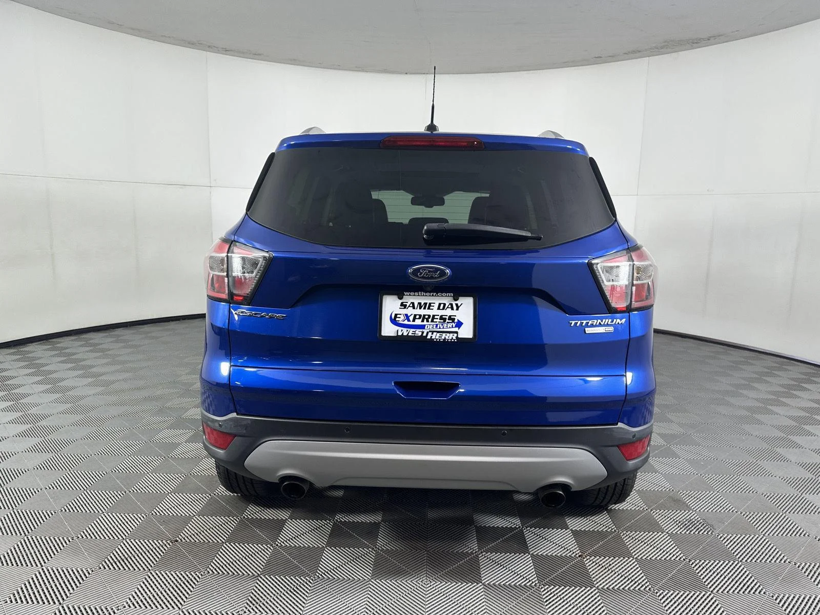 Used 2017 Lightning Blue Ford Titanium image 5