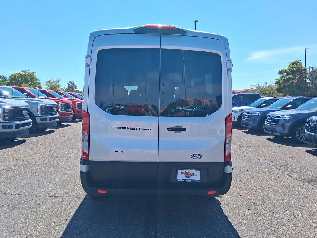 New 2026 Ingot Silver Metallic Ford Passenger Van XL image 4
