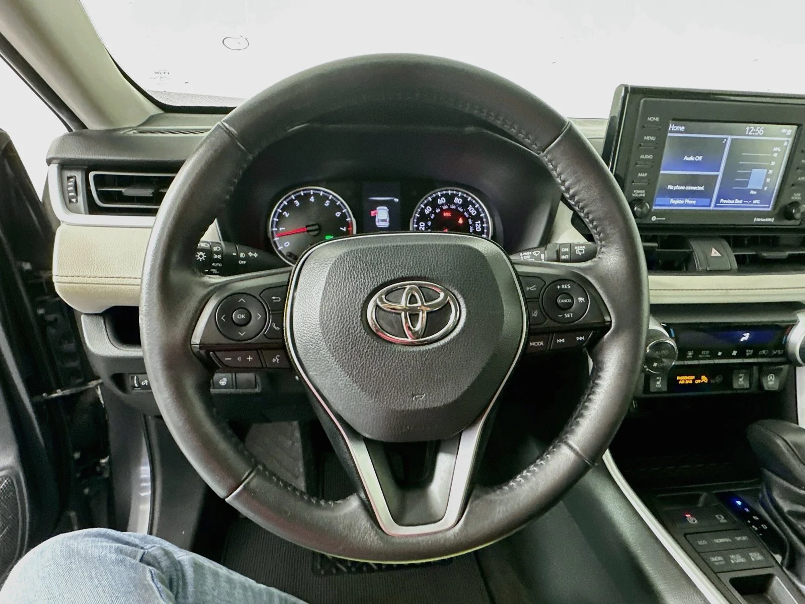 Used 2021 Magnetic Gray Metallic Toyota XLE image 11