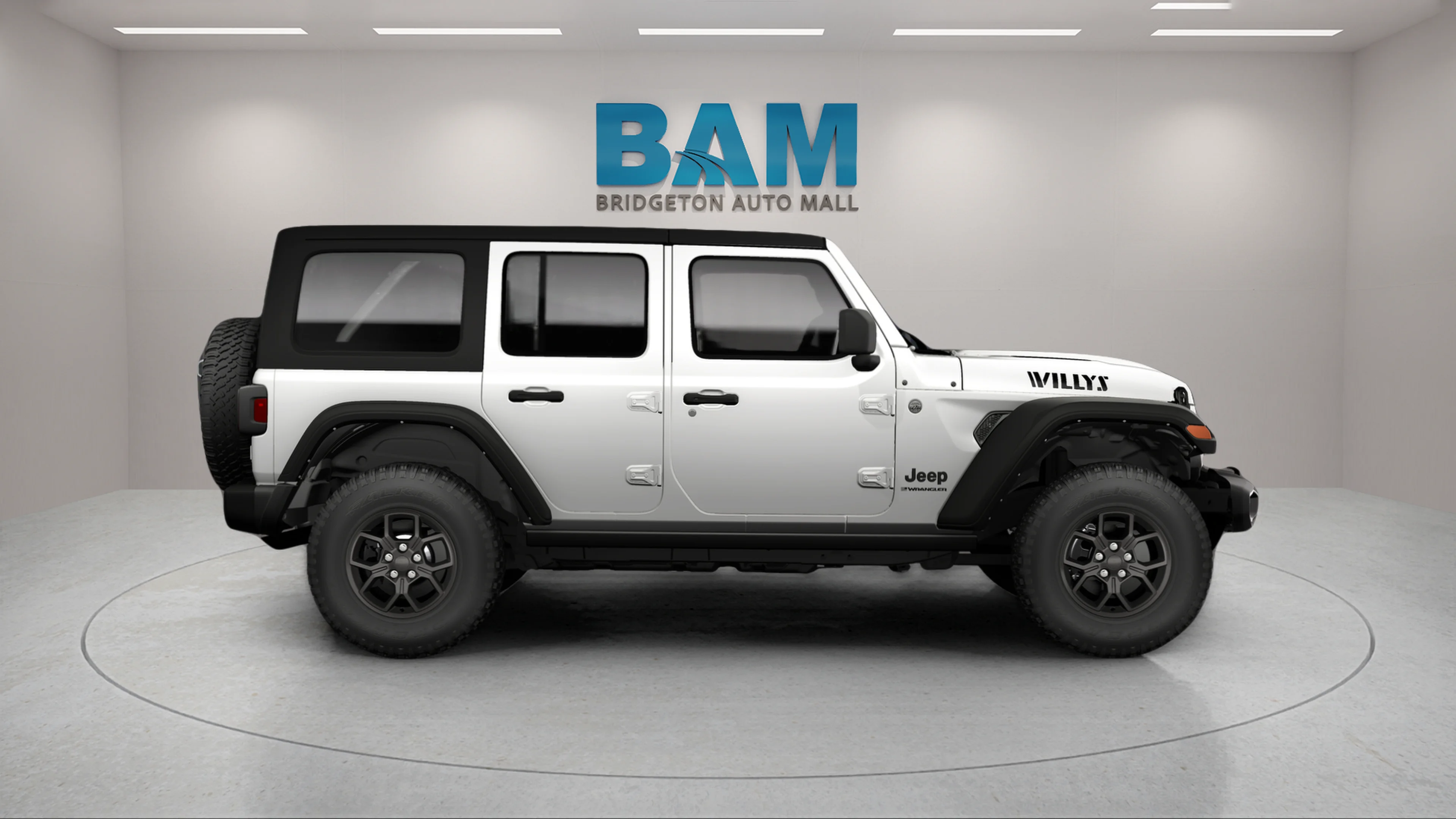 New 2026 Bright White Clearcoat Jeep Willys image 4