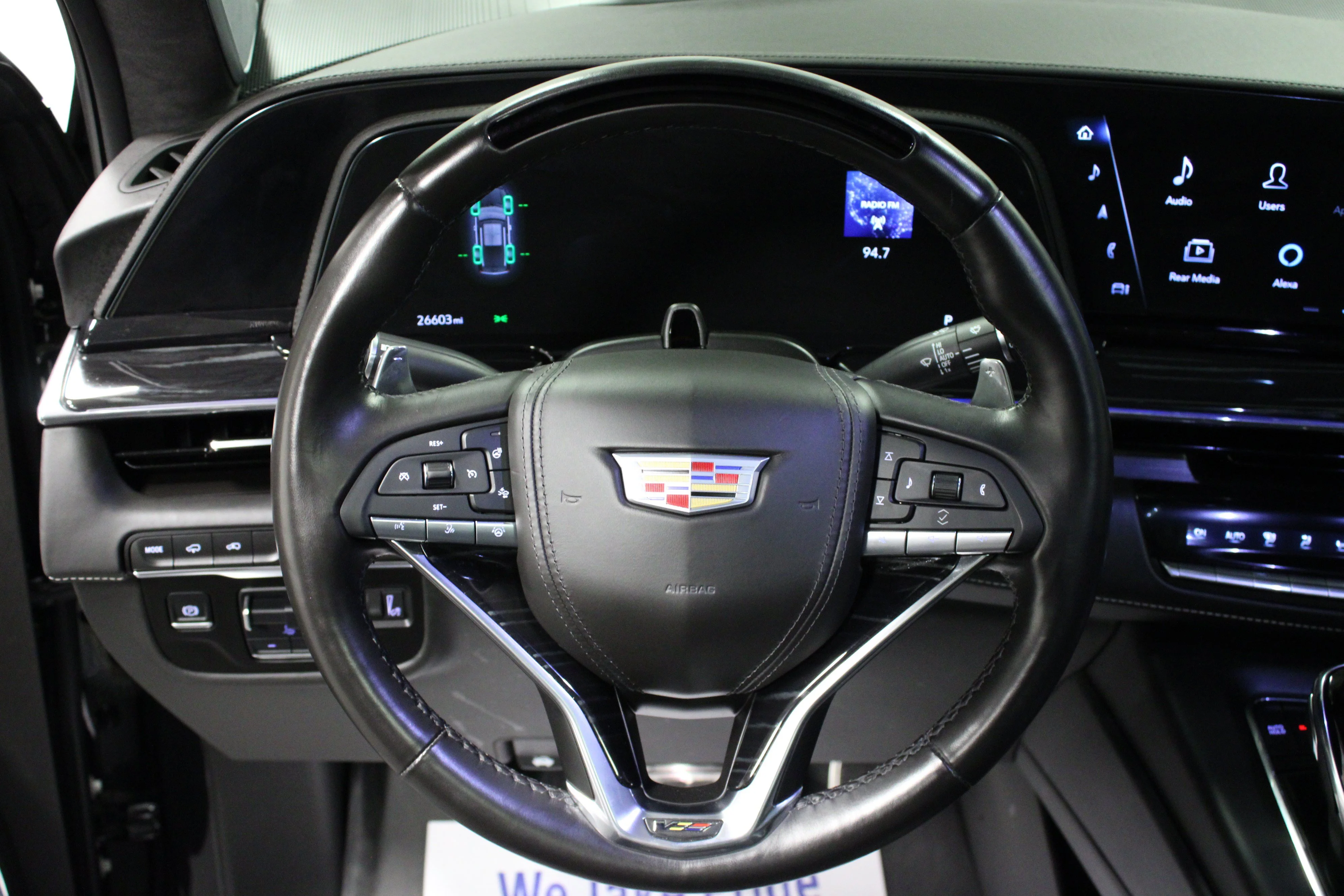 Used 2024 Black Diamond Tricoat Cadillac AWD V-Series image 19