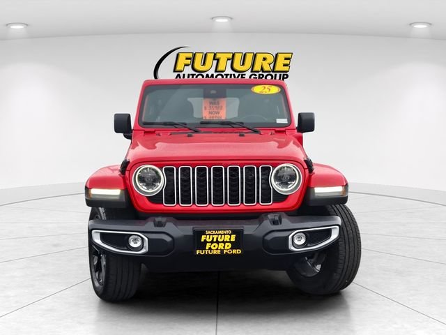 Used 2025 Red Jeep Sahara 4xe image 2
