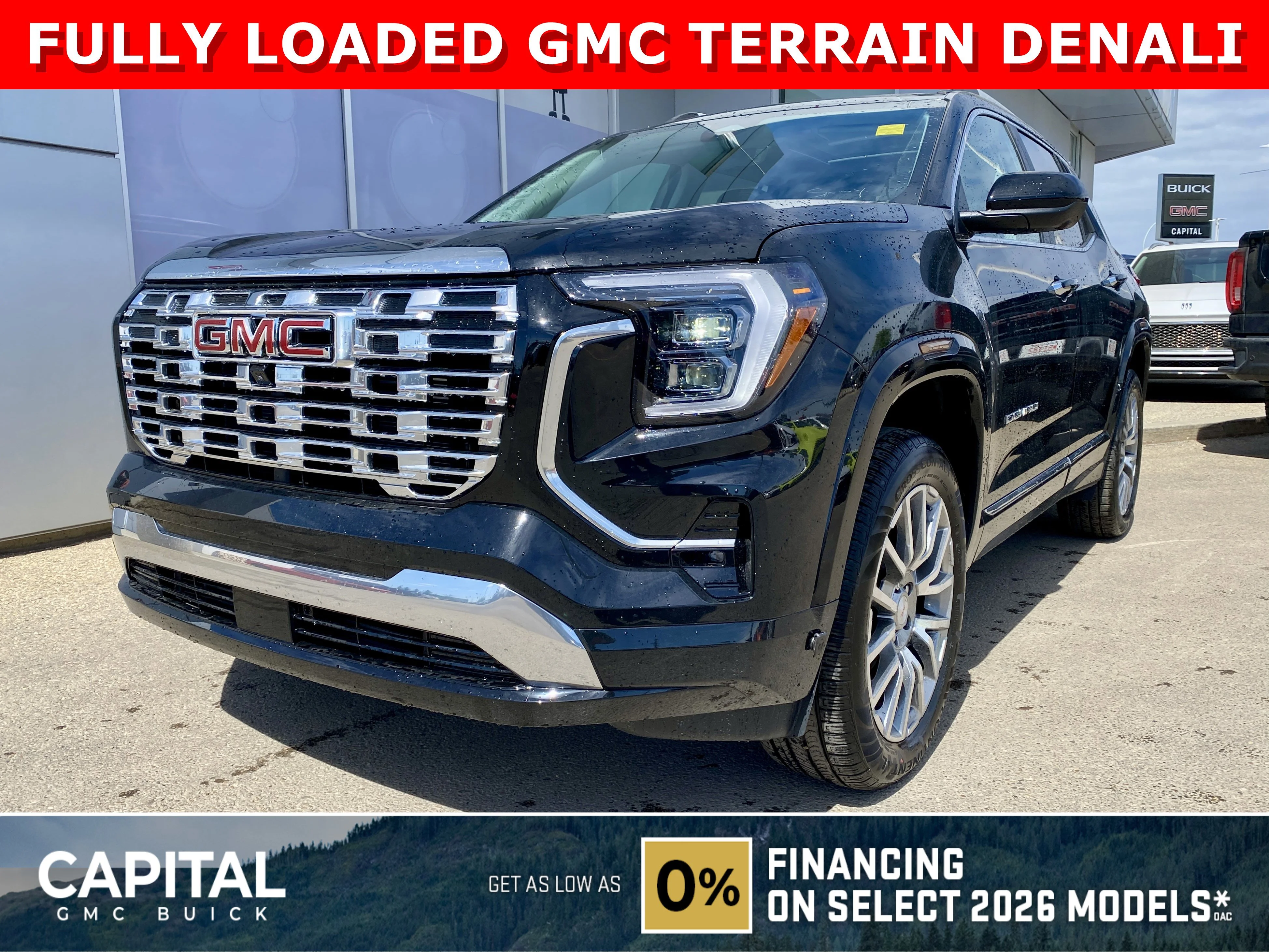 New 2026 EBONY TWILIGHT METALLIC GMC AWD Denali image 1