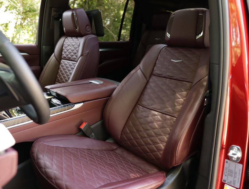 Used 2025 Radiant Red Tintcoat Cadillac Premium Luxury image 32