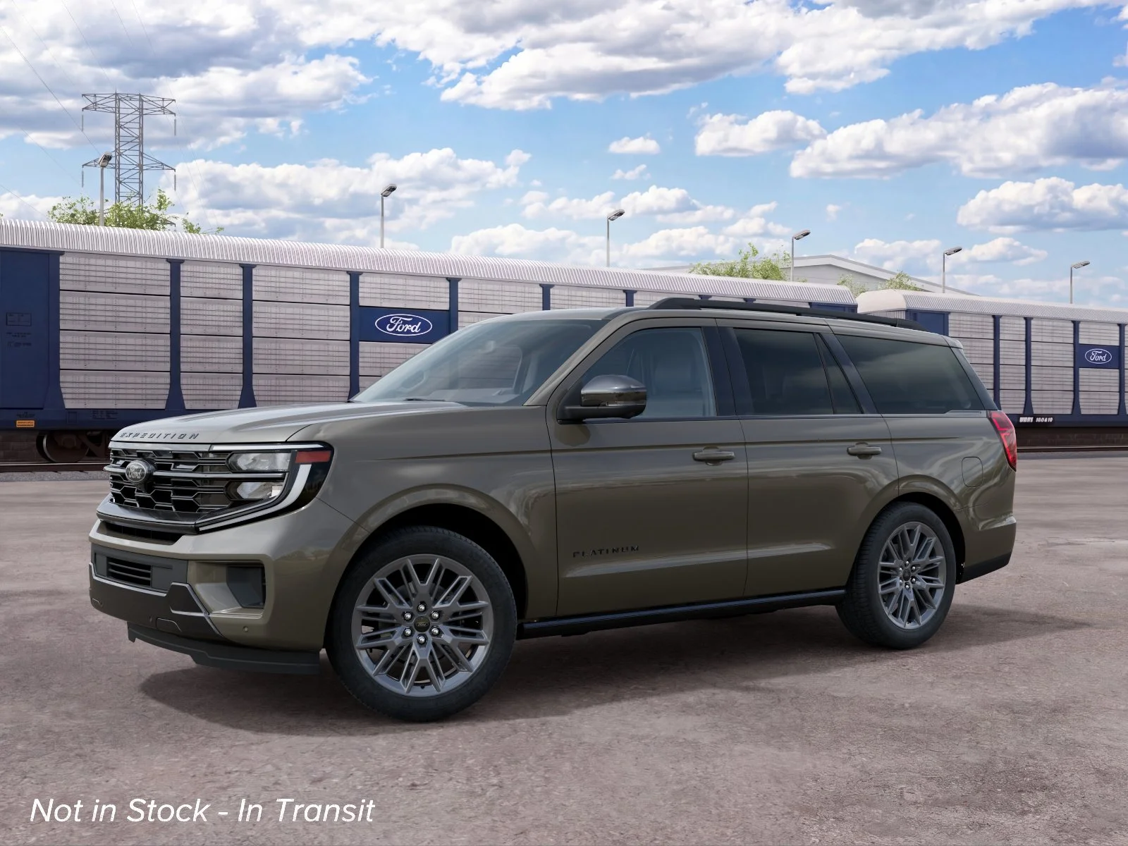 New 2027 Marsh Gray Ford Platinum image 1