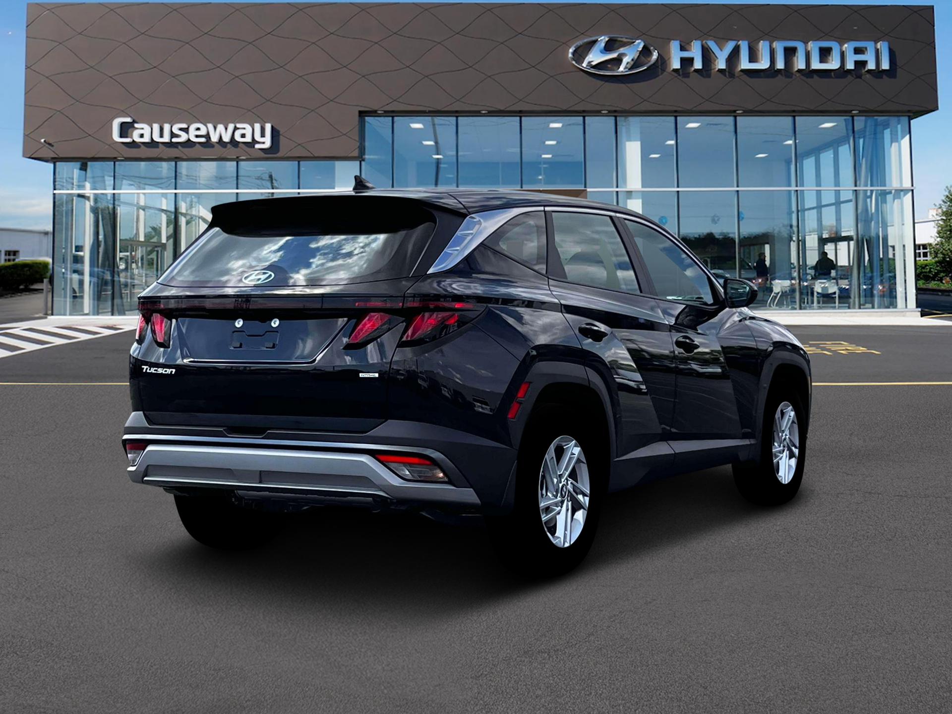 New 2026 Black Hyundai SE AWD image 7