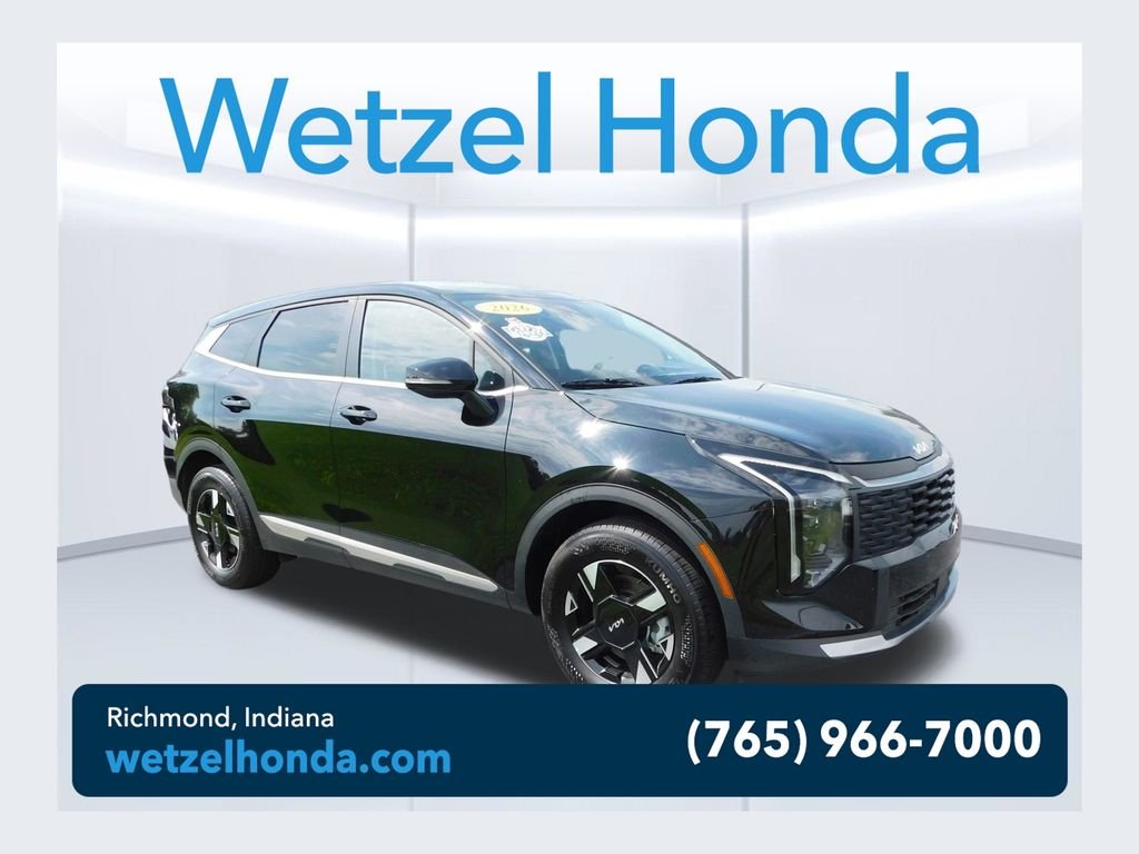 Used 2026 Ebony Black Kia LX image 1