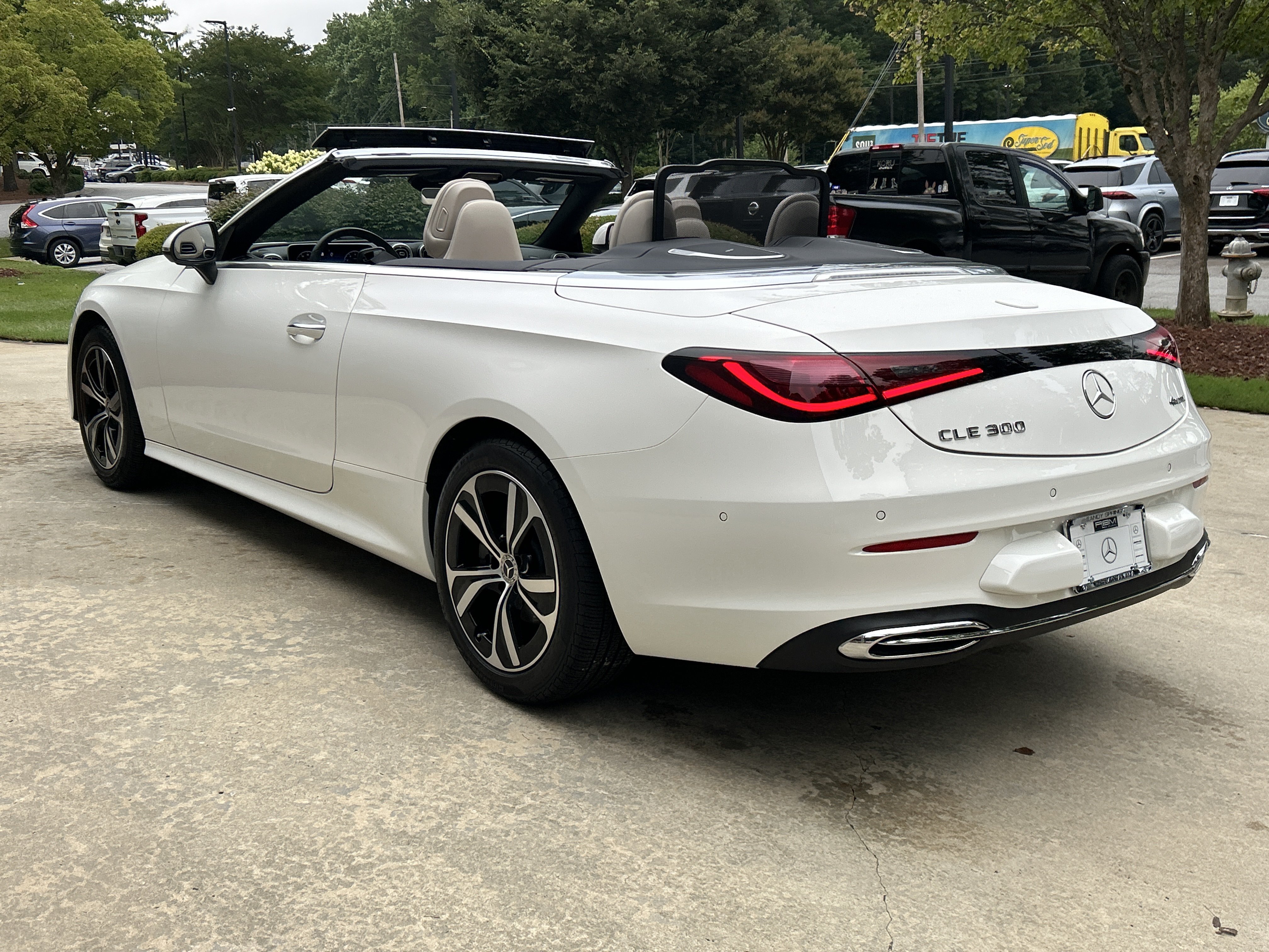 Certified Used 2025 Polar White Mercedes-Benz CLE 300 4MATIC® Cabriolet image 23