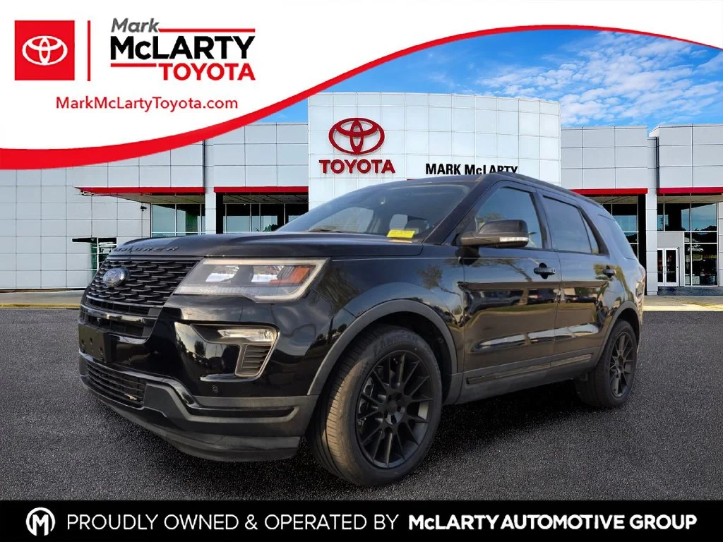 Used 2018 Black Ford Sport image 1