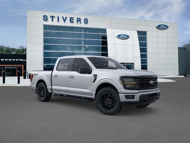New 2026 Iconic Silver Metallic Ford XLT image 1