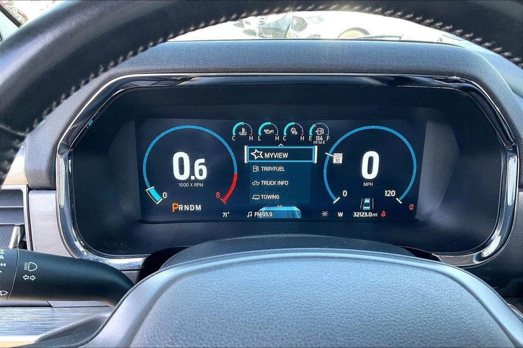 Used 2022 Blue Ford Lariat image 19