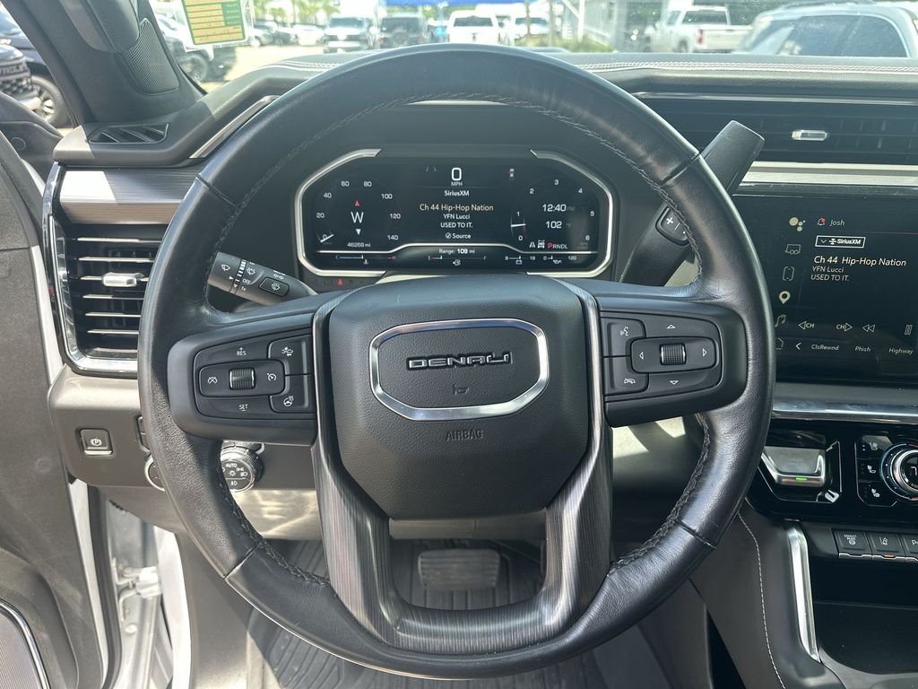 Used 2024 White Frost Tricoat GMC Denali Ultimate image 22