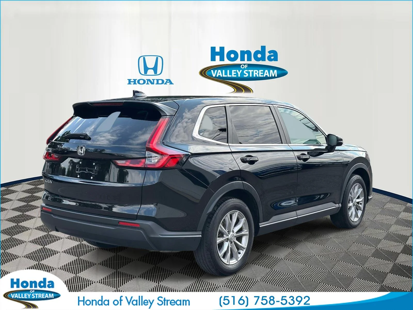 Certified Used 2024 Black Honda EX image 6