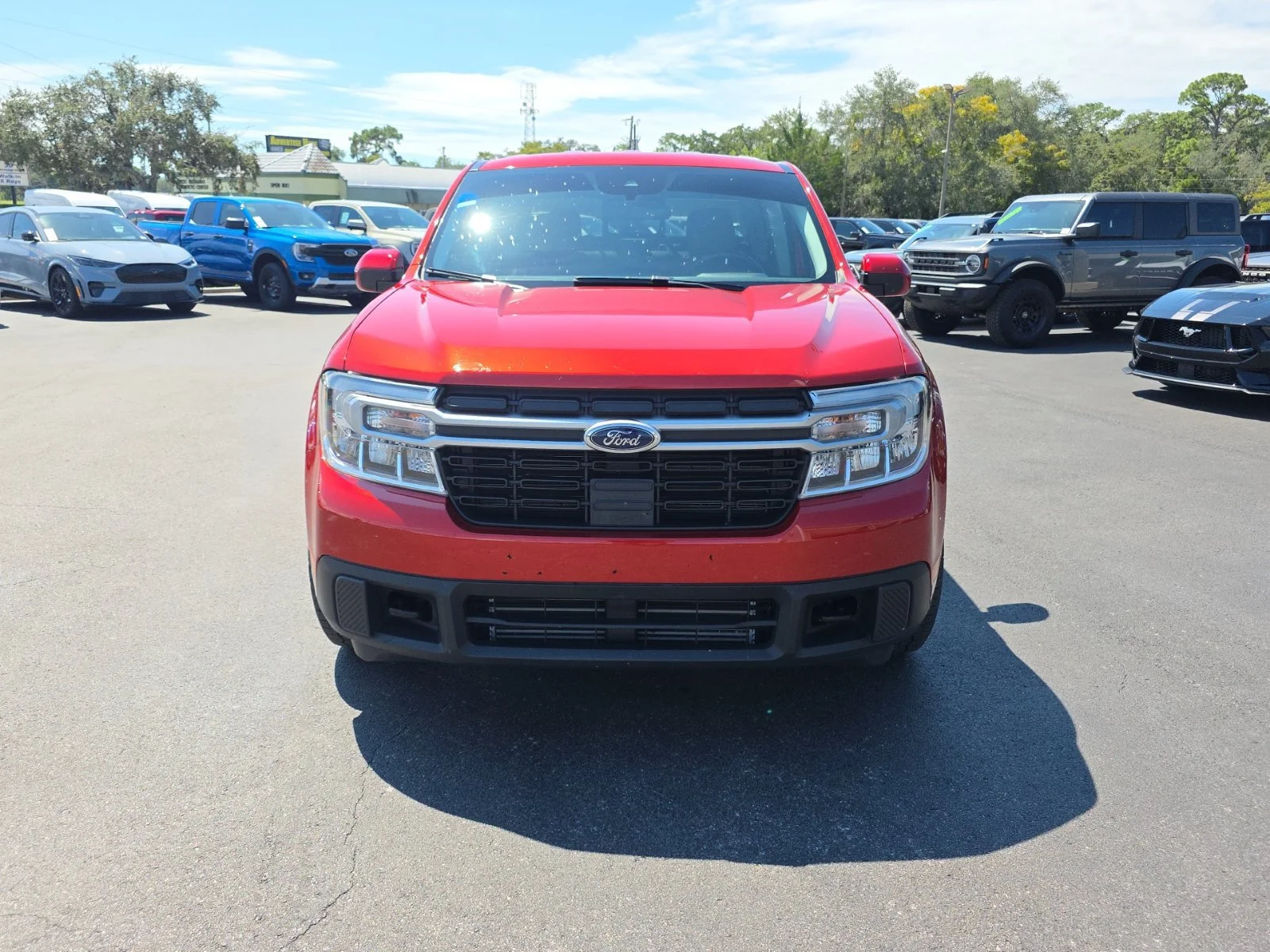 Used 2023 Red Ford Lariat image 2