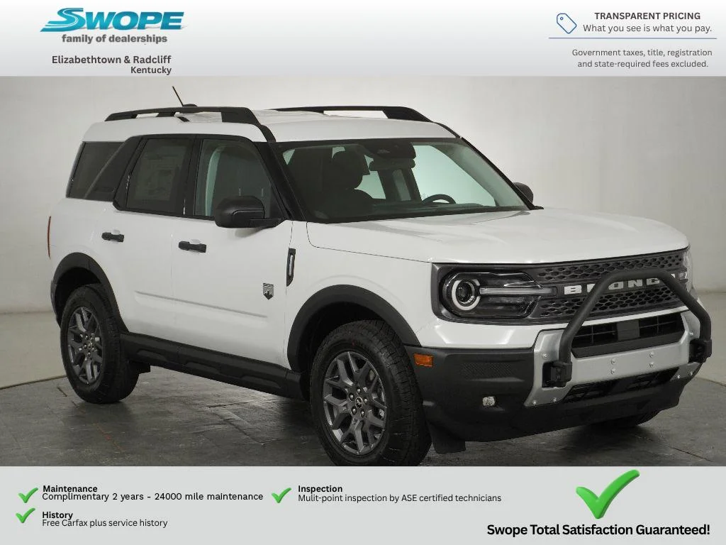 New 2025 Oxford White Ford Big Bend® image 1