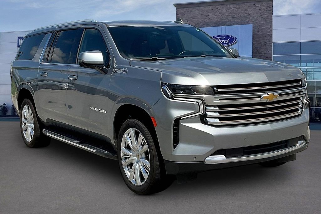 Used 2023 Sterling Gray Metallic Chevrolet High Country image 1