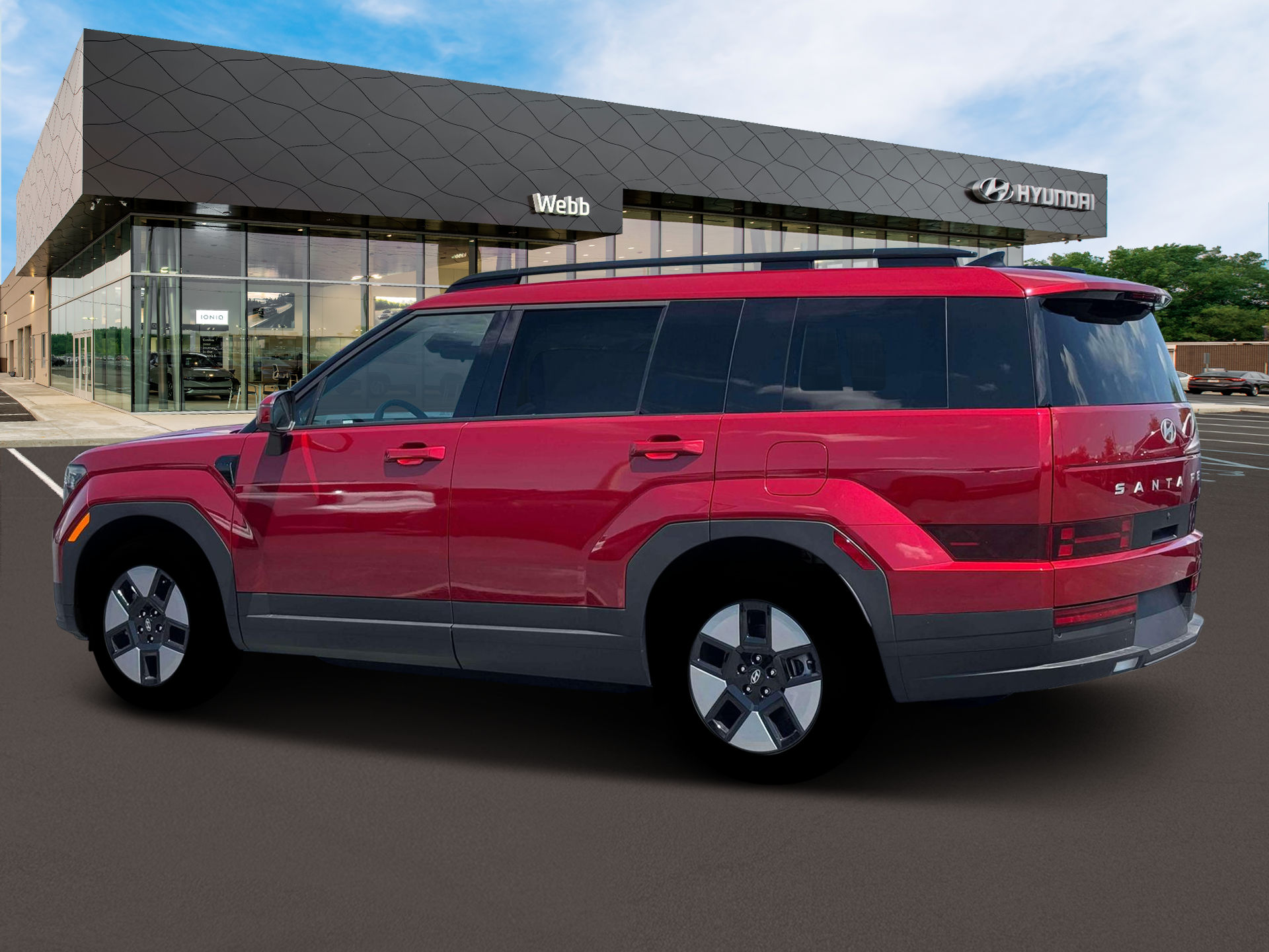 New 2026 Red Hyundai SEL image 4