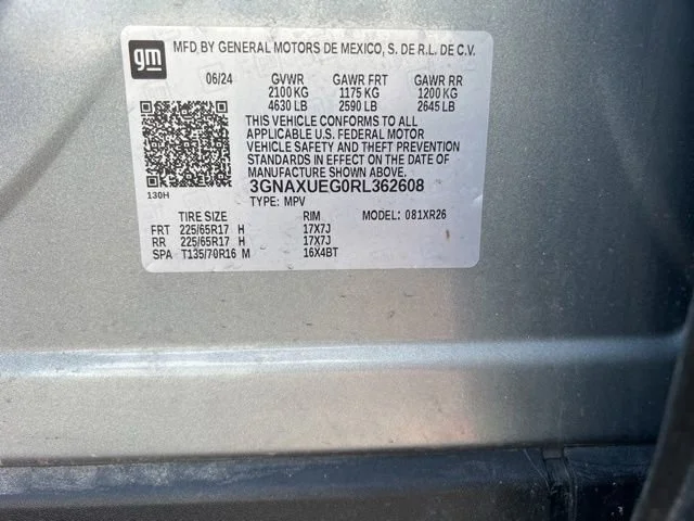 Used 2024 Sterling Gray Metallic Chevrolet LT image 29