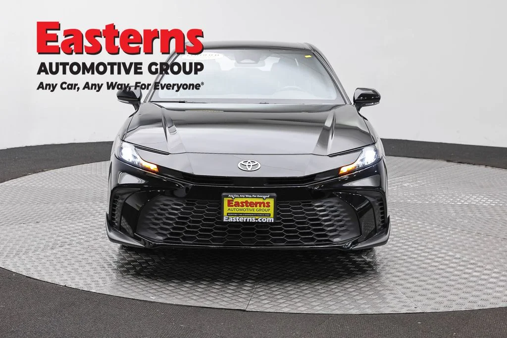 Used 2025 Black Toyota SE image 2