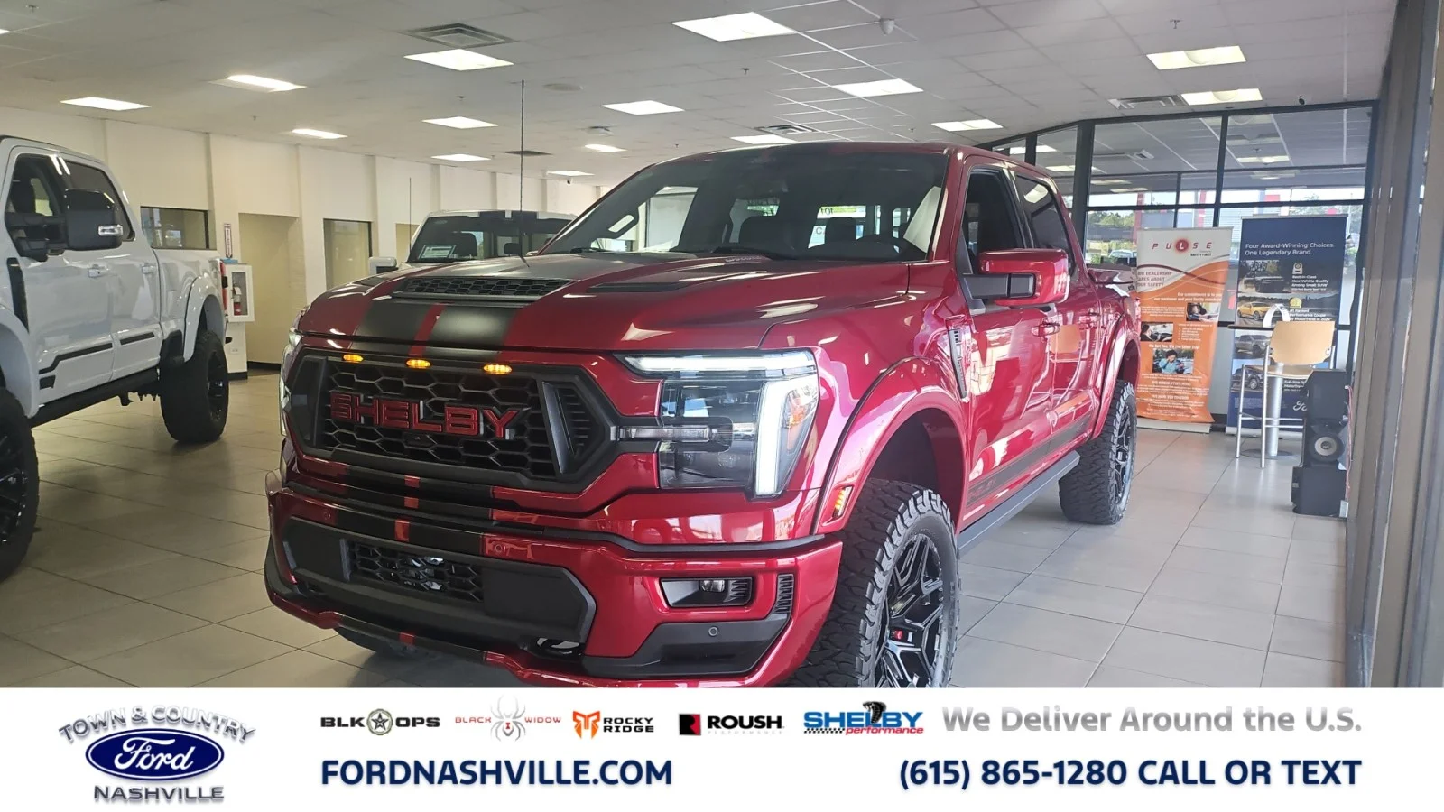 New 2026 Ruby Red Metallic Tinted Clearcoat Ford Shelby Off-Road Supercharged 4WD image 1