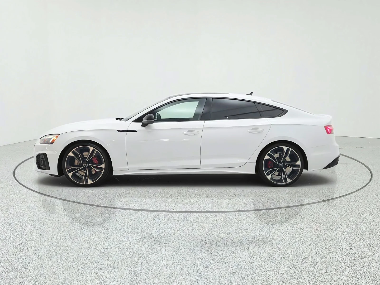 Used 2023 Glacier White Metallic Audi Premium Plus image 8