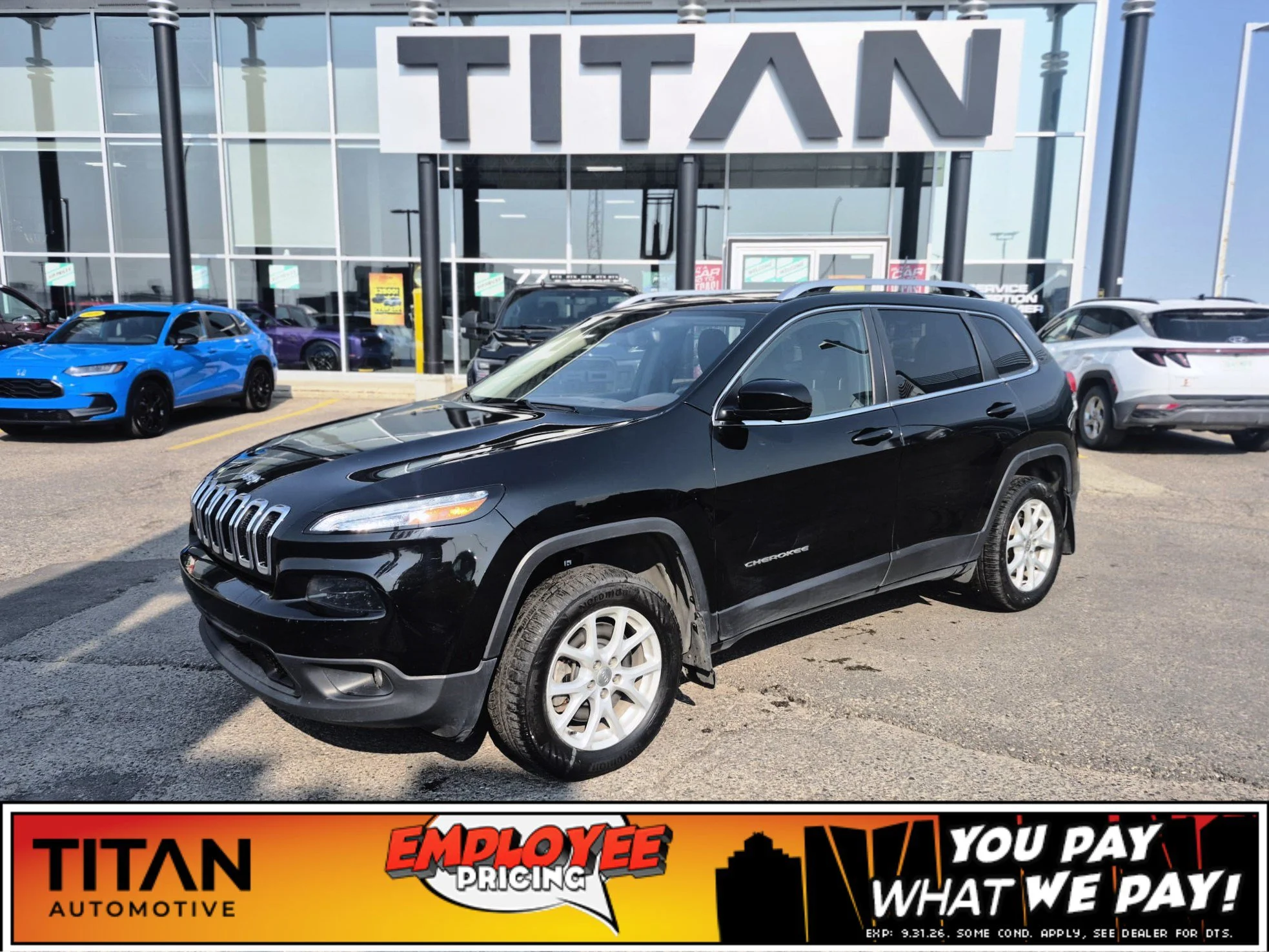 Used 2017 Black Jeep North image 1