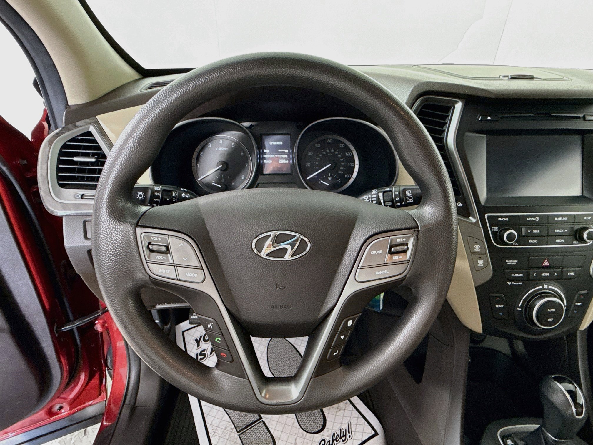 Used 2017 Serrano Red Hyundai 2.4L image 16