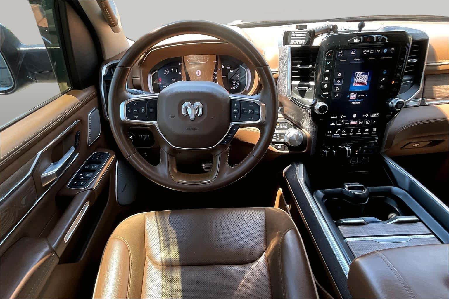 Used 2023 Patriot Blue Pearlcoat Ram Longhorn image 6