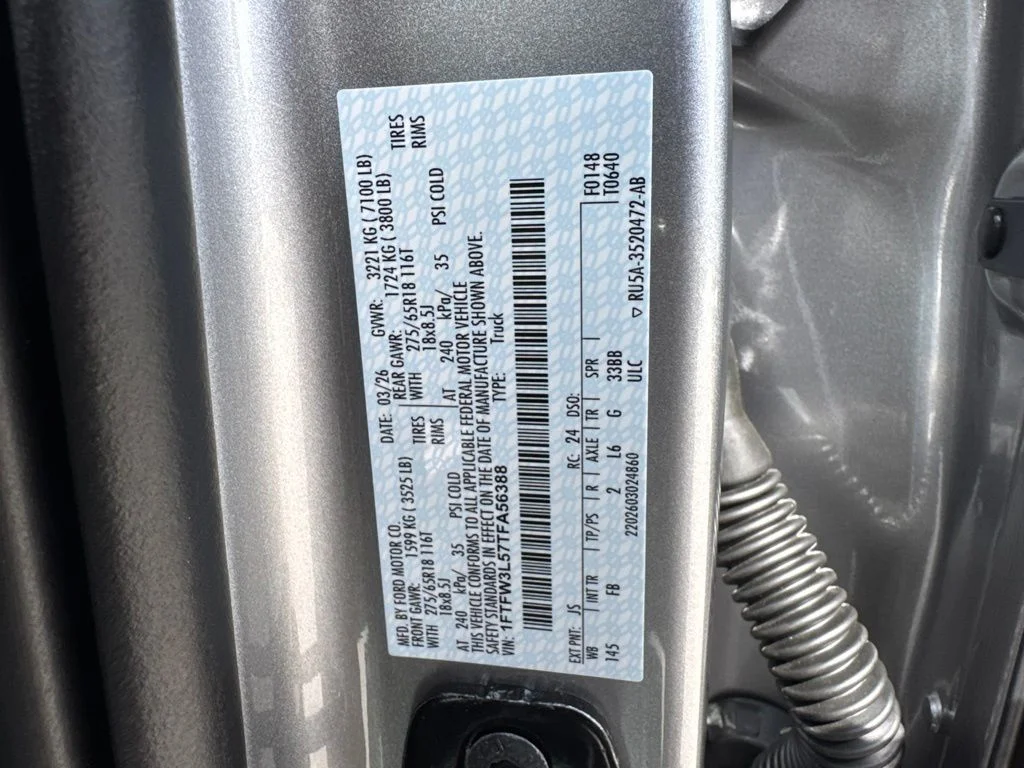 Used 2026 Silver Metallic Ford XLT image 12