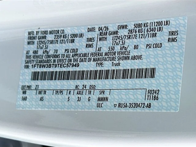 New 2026 Oxford White Ford XL image 19