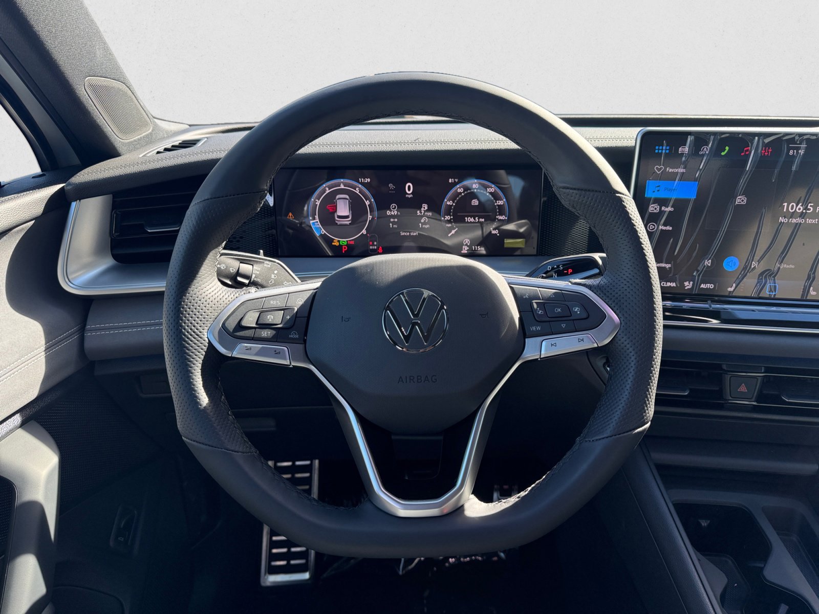 New 2026 Opal White Volkswagen SE R-Line Black image 12