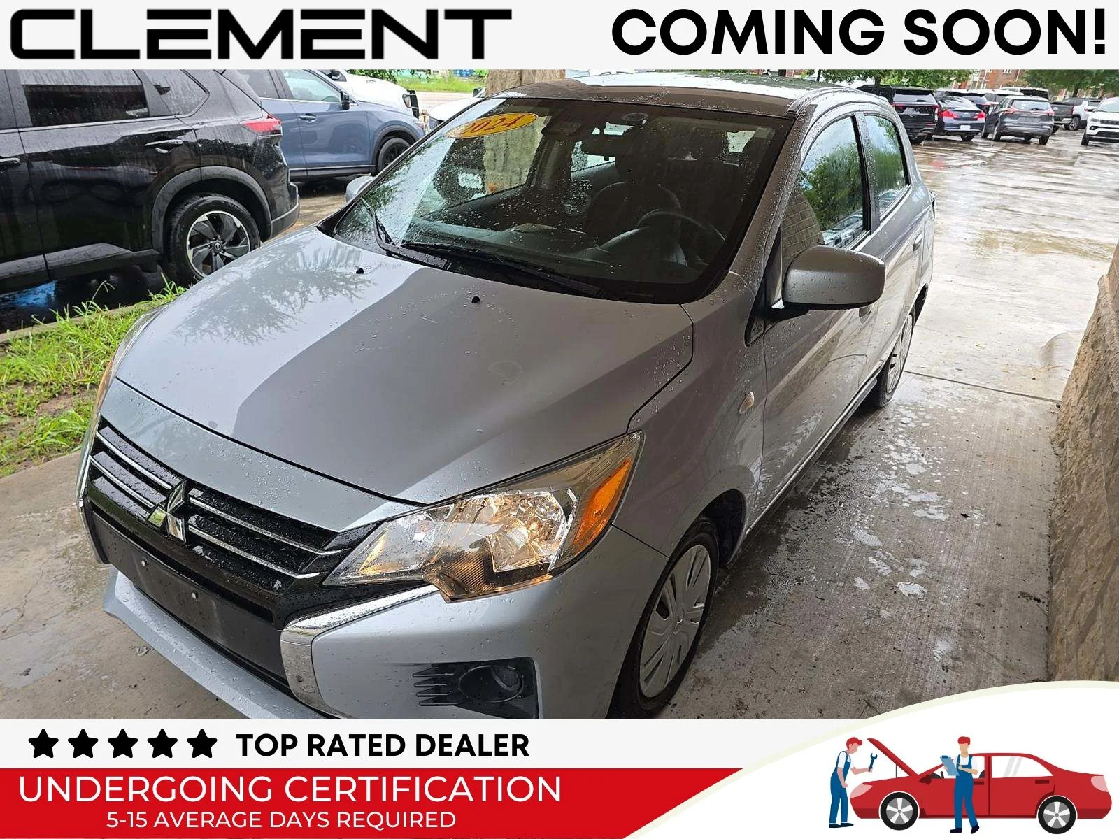 2024 Mitsubishi Mirage ES CVT's photo