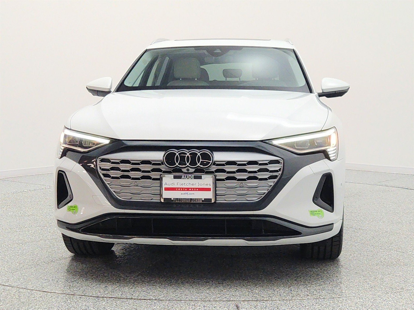 Used 2024 Glacier White Metallic Audi Premium Plus image 2
