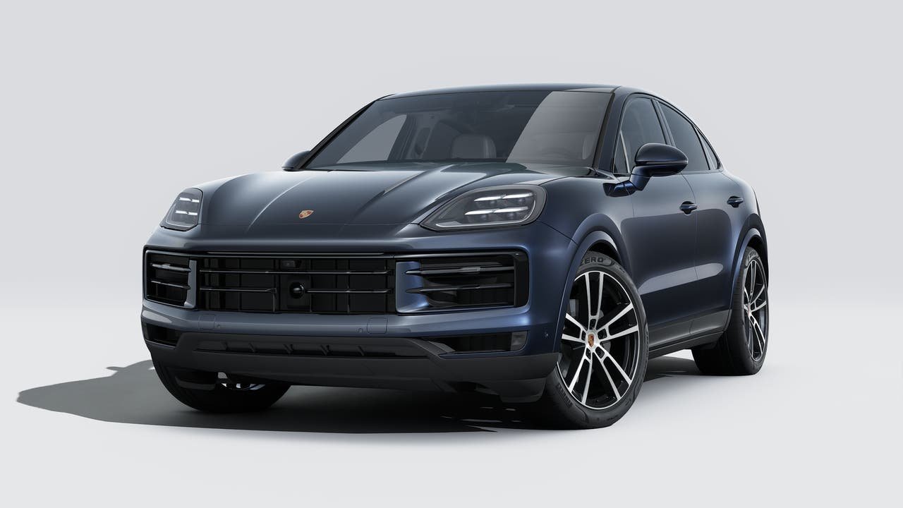 New 2026 Algarve Blue Metallic Porsche Coupe image 1