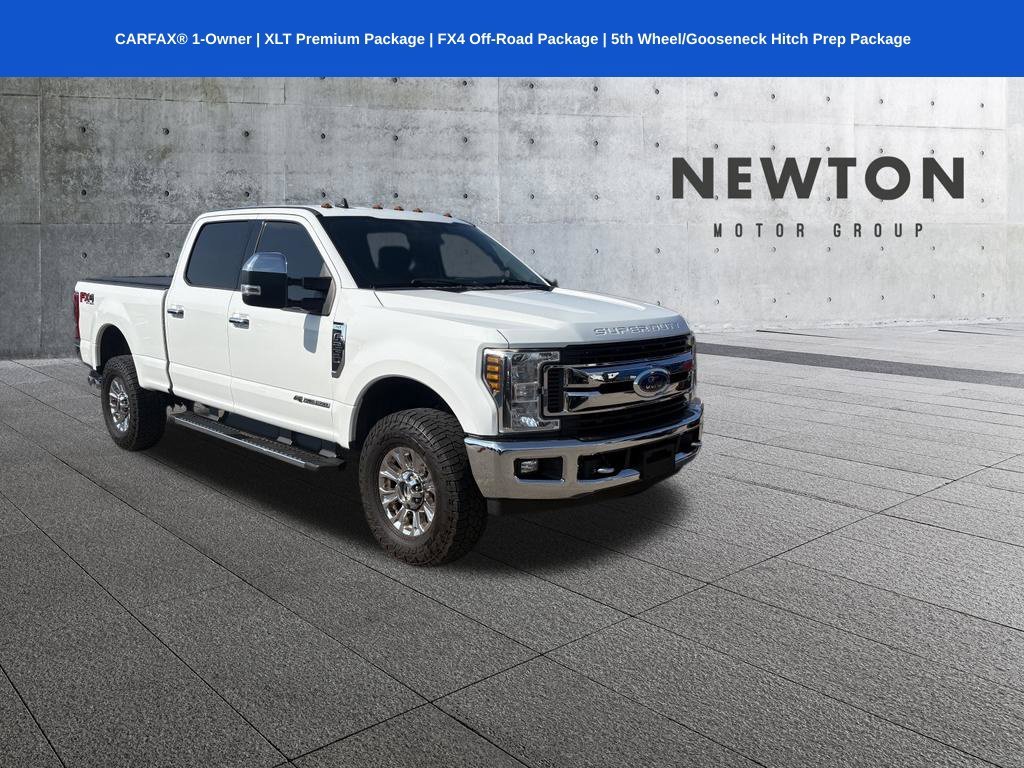 Used 2019 White Ford XLT image 1