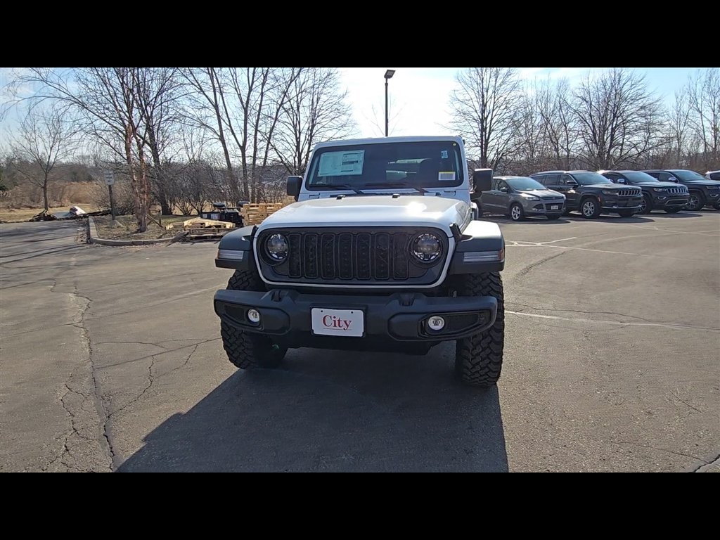 New 2026 Bright White Clear-Coat Exterior Paint Jeep Willys image 4