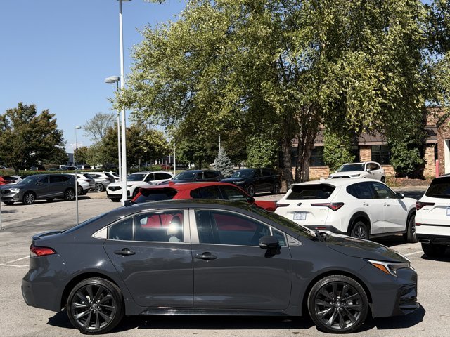 Used 2025 Midnight Black Metallic Toyota SE image 3