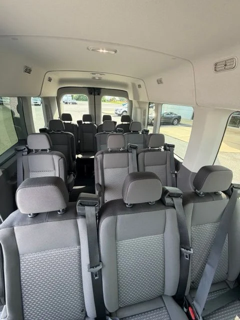 New 2026 Blue Metallic Ford Passenger Van XLT image 40