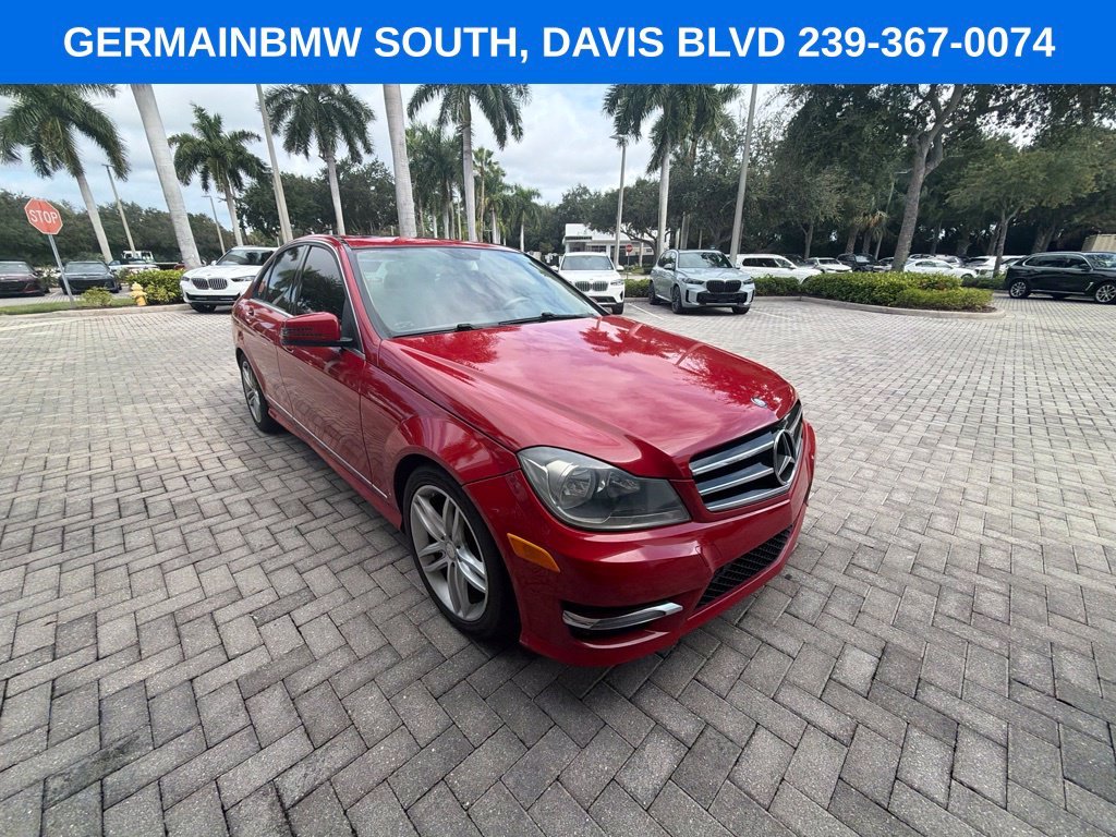 Used 2014 Mars Red Mercedes-Benz C 250 image 17