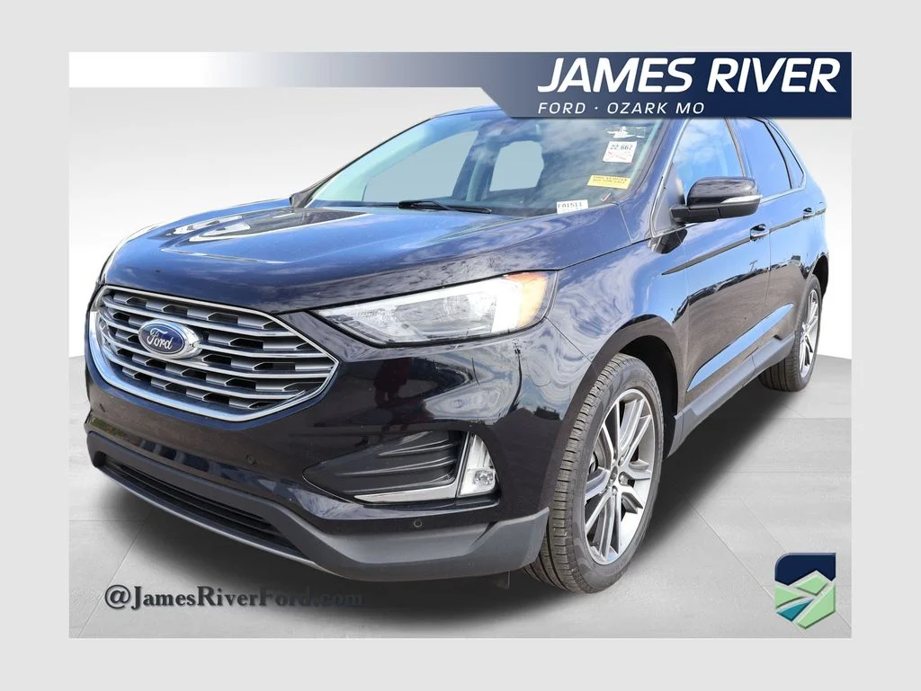 Used 2024 Black Ford Titanium image 1