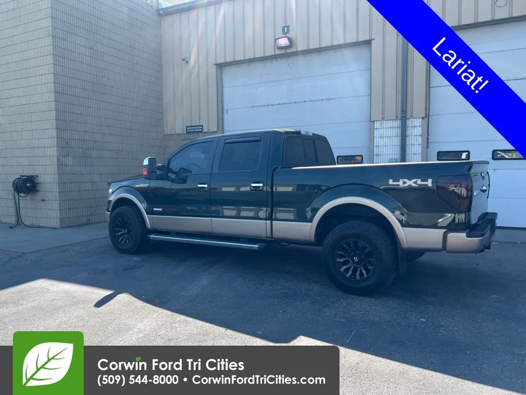 Used 2013 Pale Adobe Metallic Ford Lariat image 3