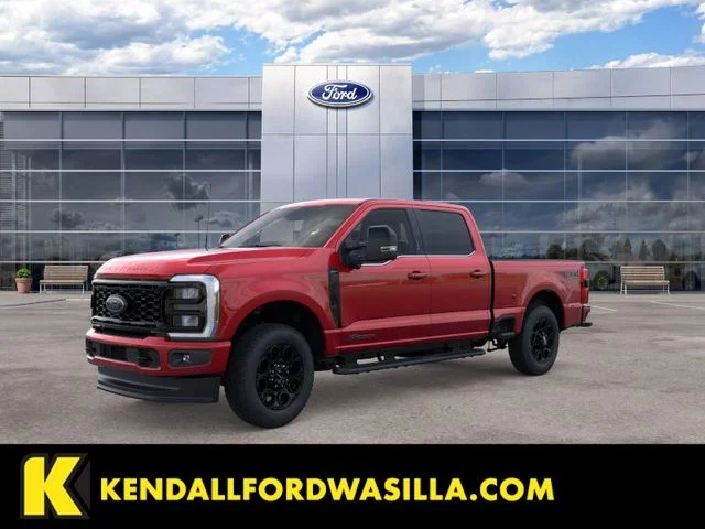 New 2026 Ruby Red Metallic Ford Lariat image 1