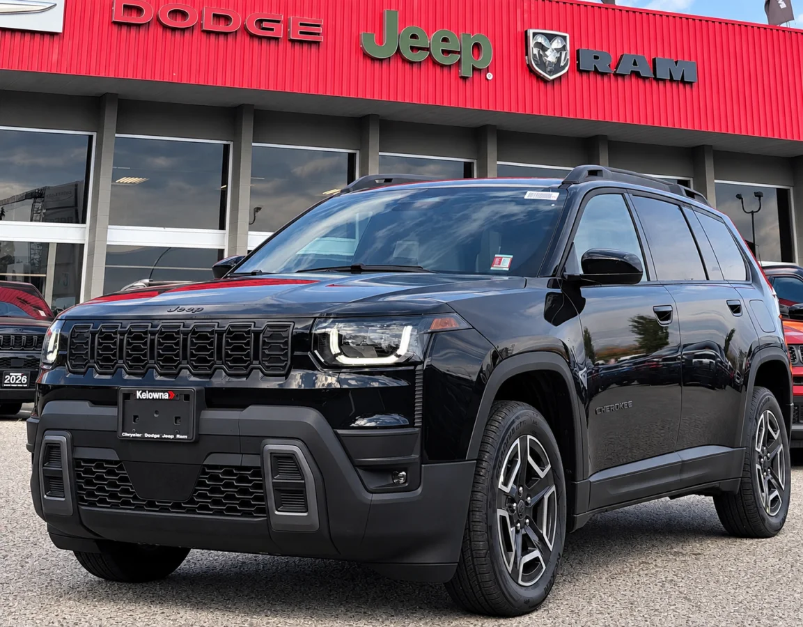 New 2026 Black Jeep Laredo image 1