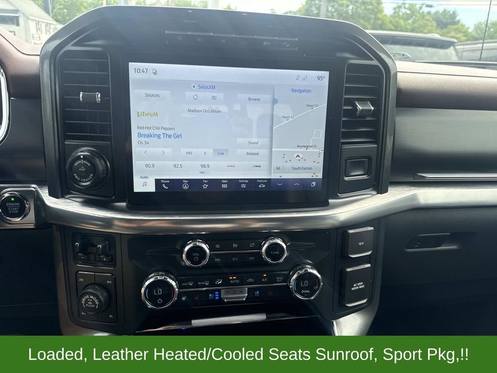 Used 2021 Red Ford Lariat image 21