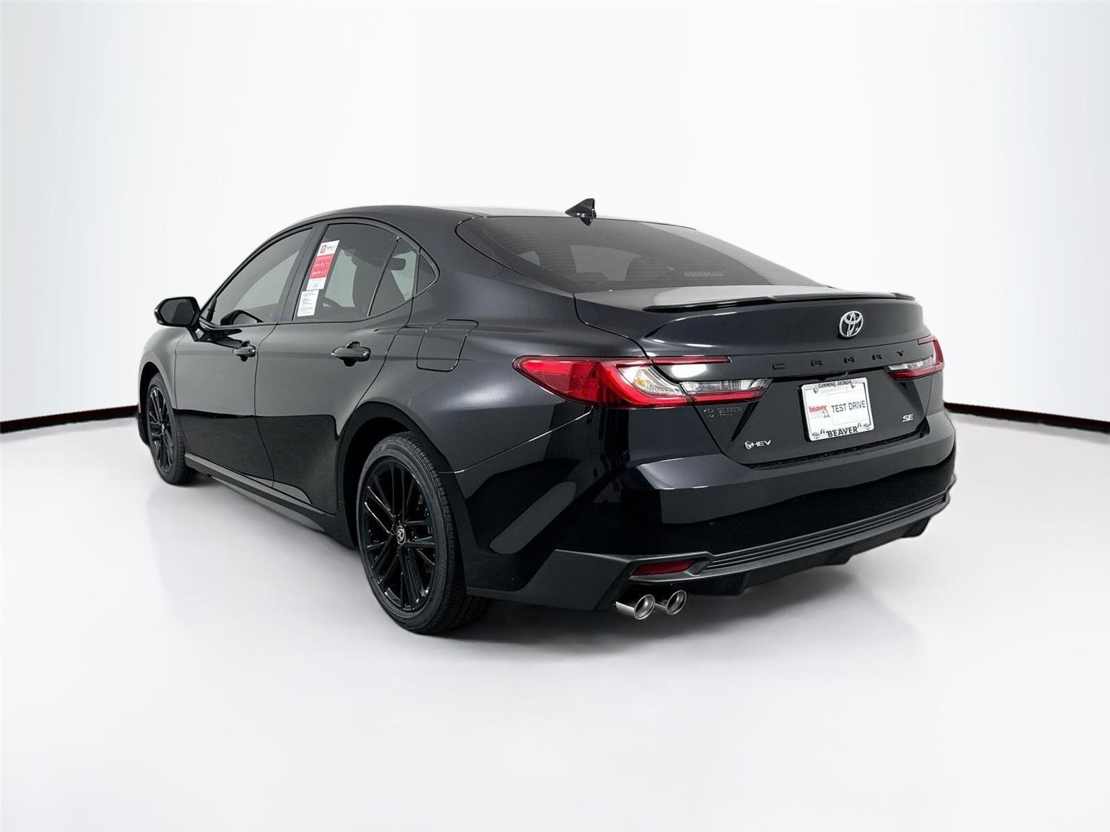 New 2026 Midnight Black Metallic Toyota SE image 2