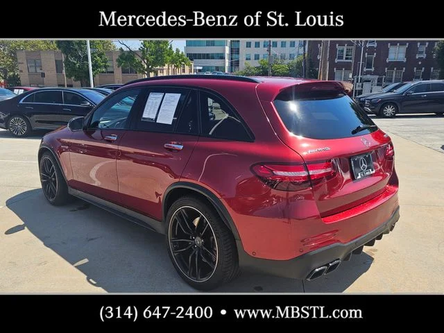 Used 2019 Red Mercedes-Benz GLC 63 AMG® image 4