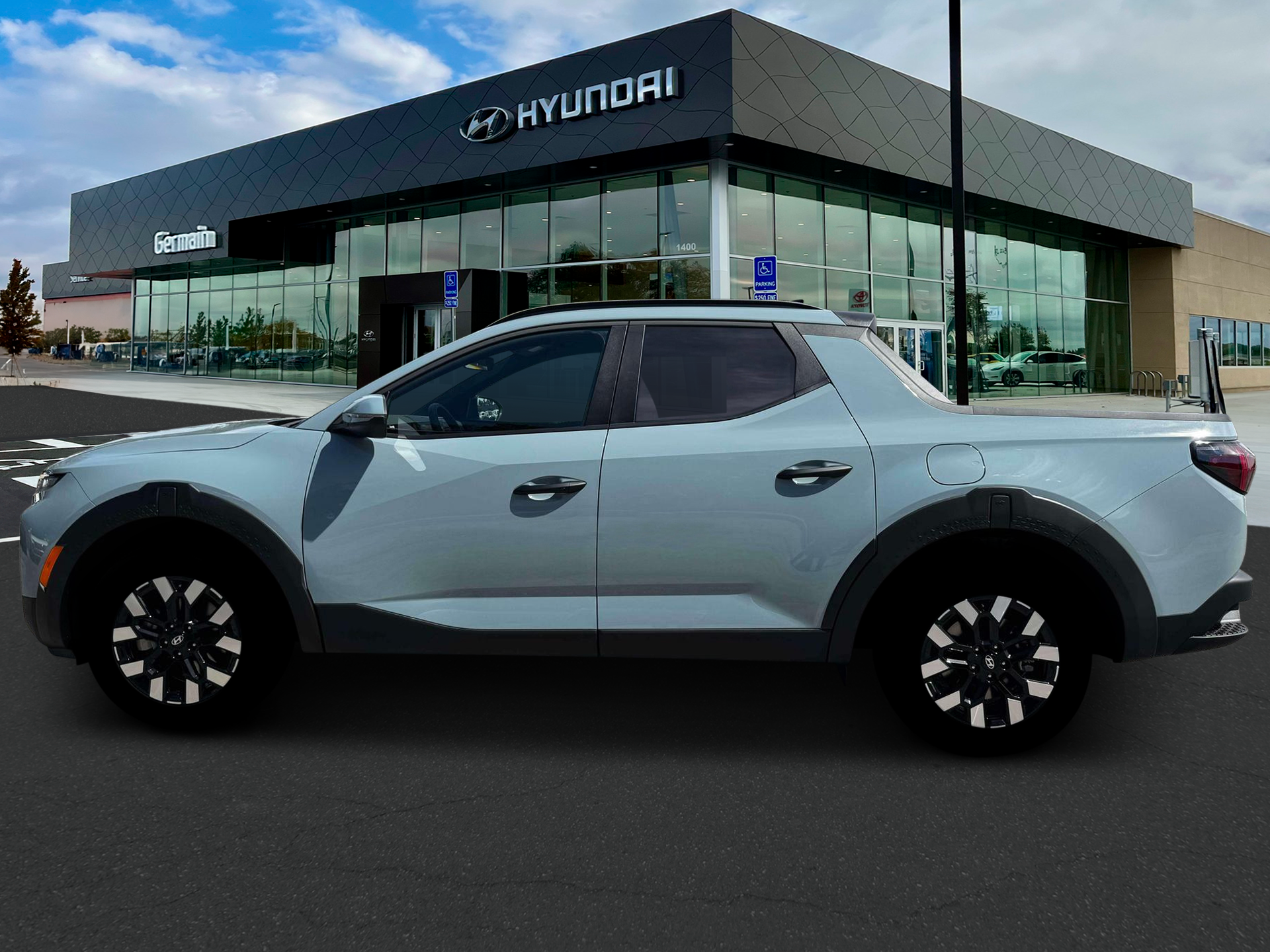 New 2026 Blue / Stone Hyundai SEL AWD image 3