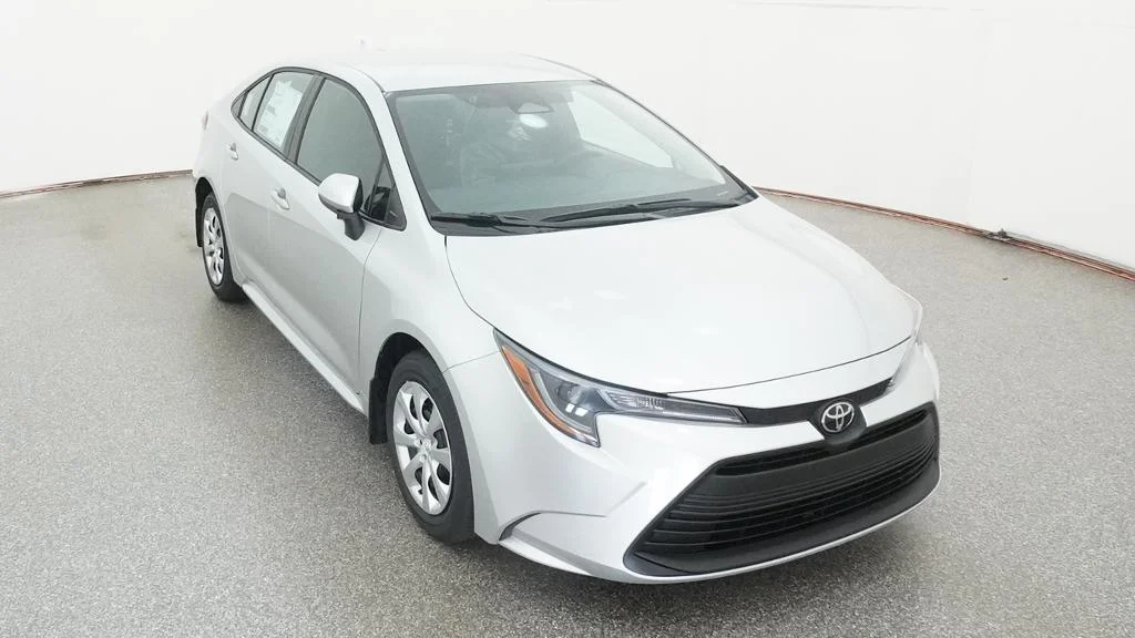 New 2026 Classic Silver Metallic Toyota LE image 8